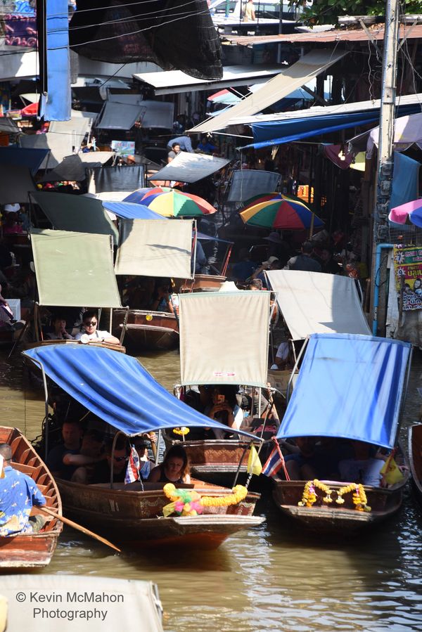 Thailand, Ayutthaya Floating Market, street markets