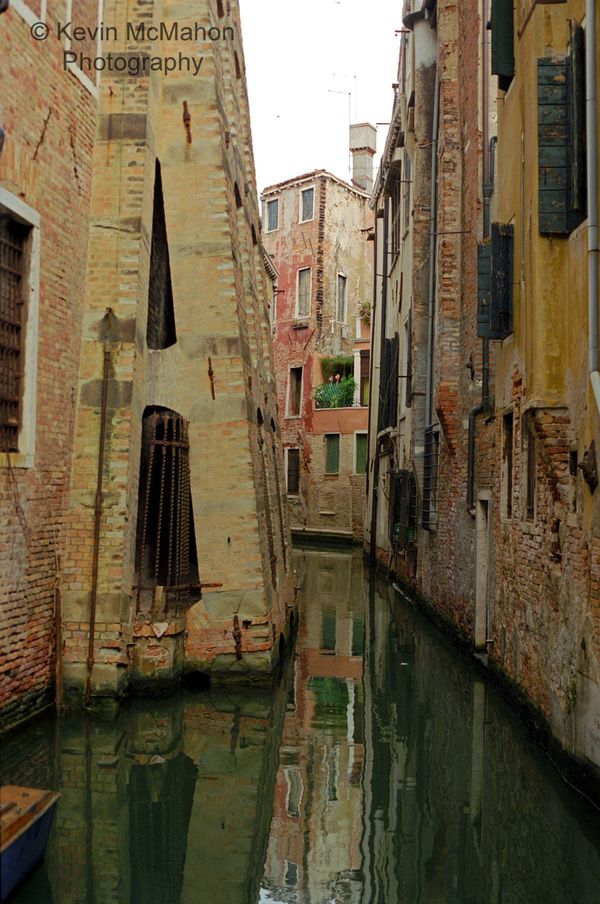 Venice, Narrow Canal, faded glory