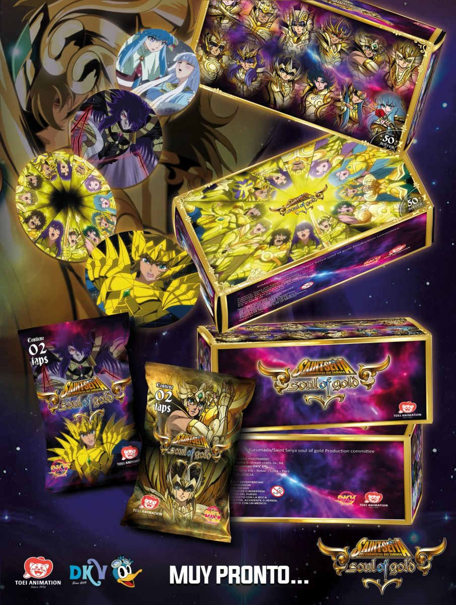 Saint Seiya - Soul of Gold (Pack 04 cajas)