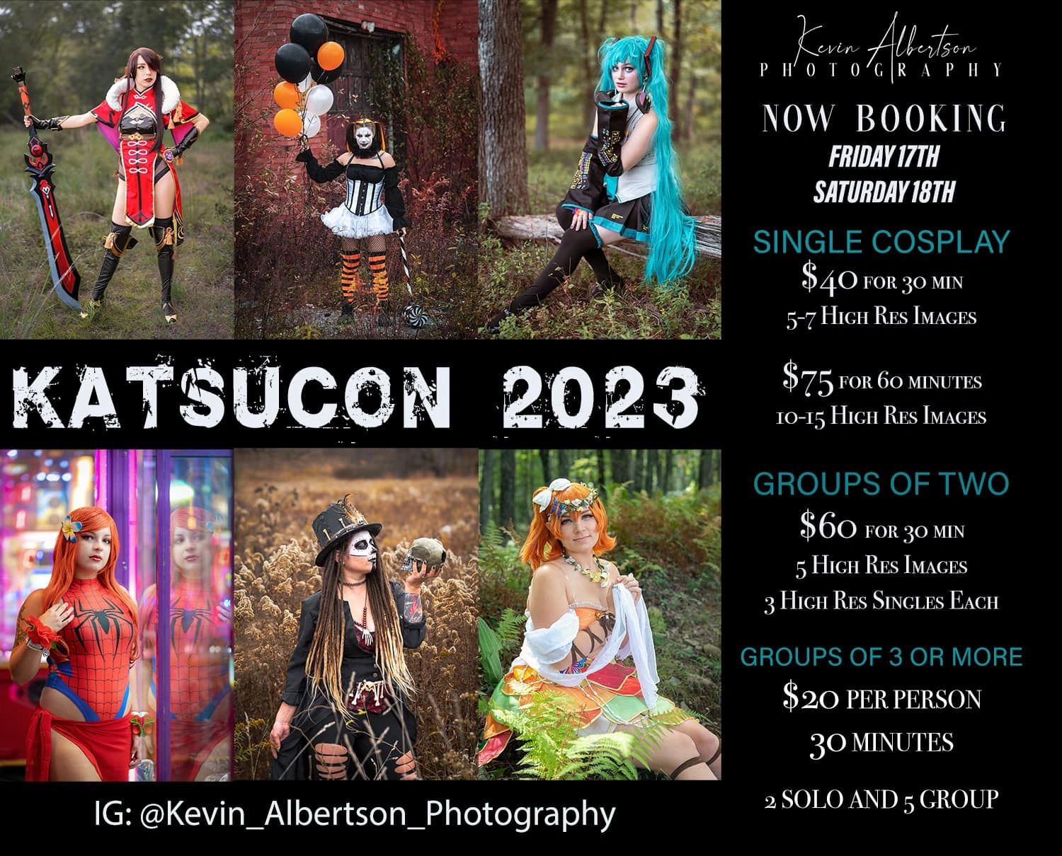 Katsucon 2023 Photo Sessions