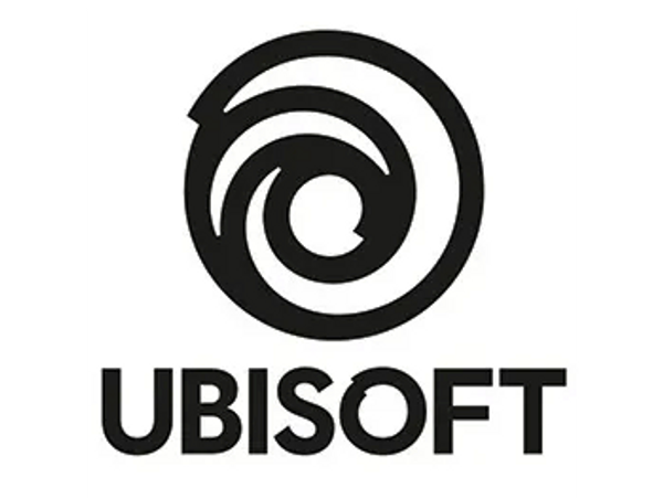 The Ubisoft logo featuring a stylized swirl above the company name.