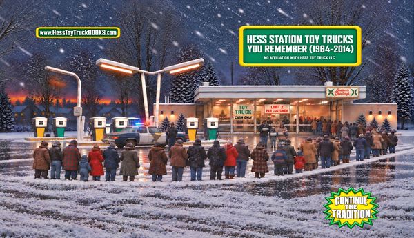 2026 book on Hess Toy Trucks, GIFT BOOK for the Holiday Season