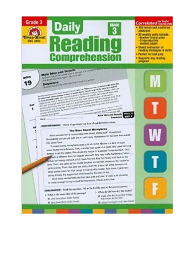 Daily Reading Comprehension Grade 3