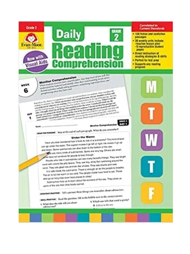 Daily Reading Comprehension Grade 2
