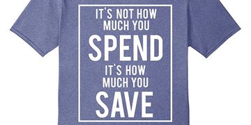 Spend, Save, Shopping, Black Friday, t-shirts, tees