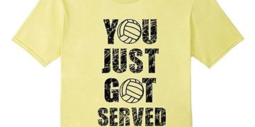 Volleyball, serve, served, t-shirts, tees