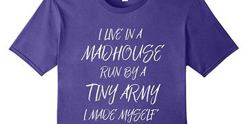 Mom, Motherhood, parents, madhouse, t-shirts, tees