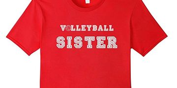 Volleyball sister, T-shirts, tees.