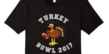 Turkey Bowl, Thanksgiving, football, T-Shirts, Tees