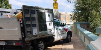 STL Stair Repair Truck in Carondelet for the fix of historic concrete masonry public and residential