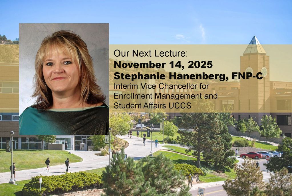 Please sign up for:



November 14, 2025
Stephanie Hanenberg, FNP-C
Interim Vice Chancellor for
Enro