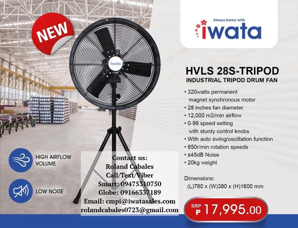 HVLS 28S - Tripod