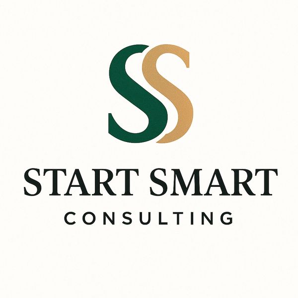 Logo for Start Smart Consulting with stylized S initials.