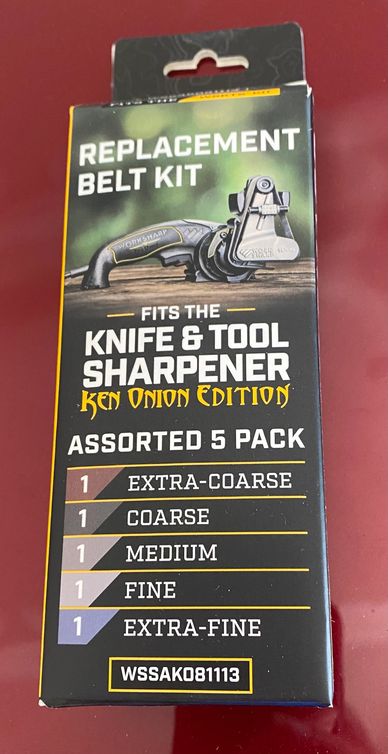 Ken Onion Knife And Tool Replacement Belts Assorted 5 Pack By Worksharp