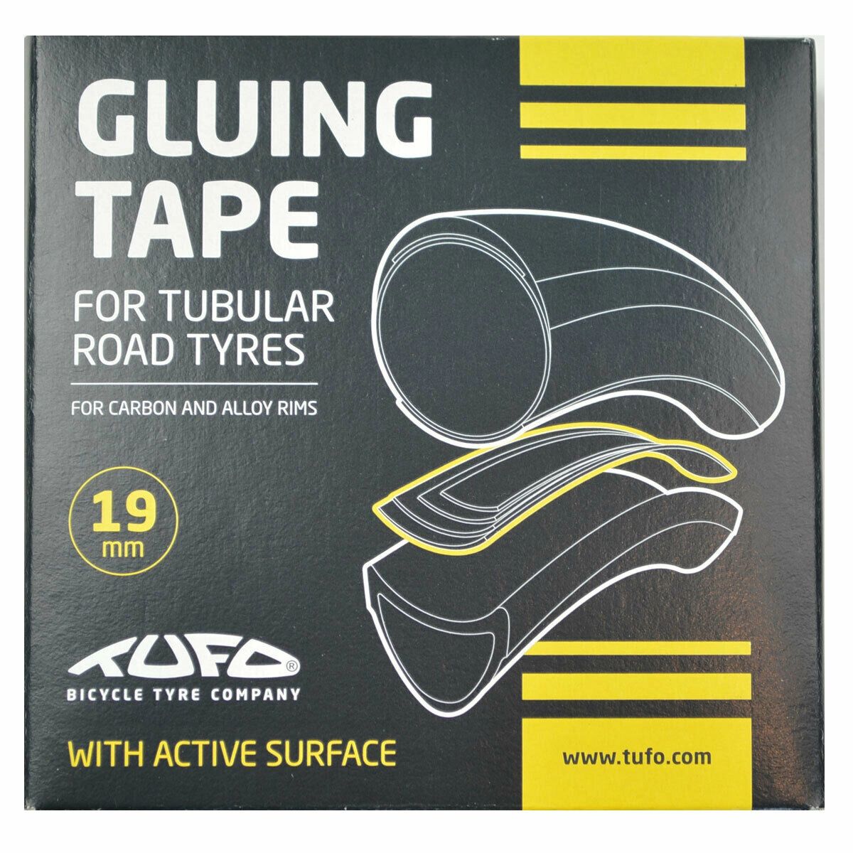 Tufo 19mm double sided tire tape for tubular tires