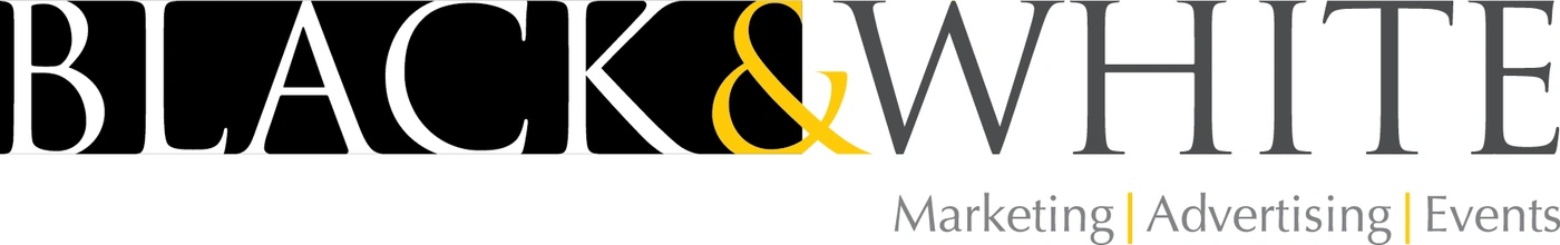 Black & White advertising and printing