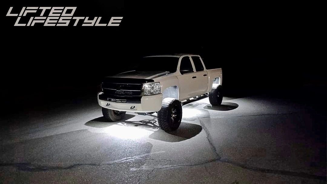 Pure White Rock Lights