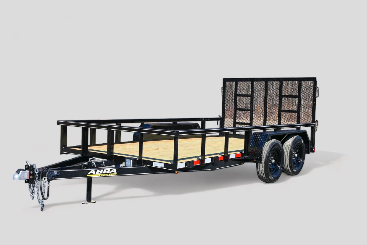 TANDEM AXLE UTILITY TRAILER