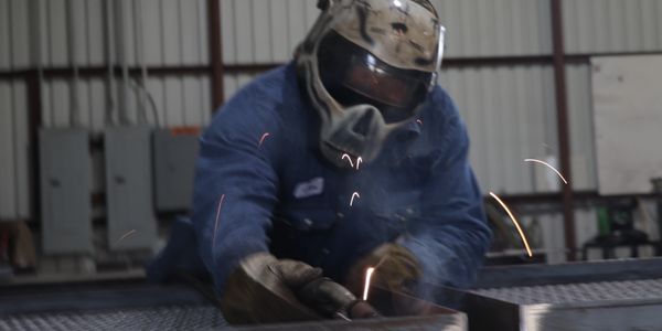 Welding Inside The Shop