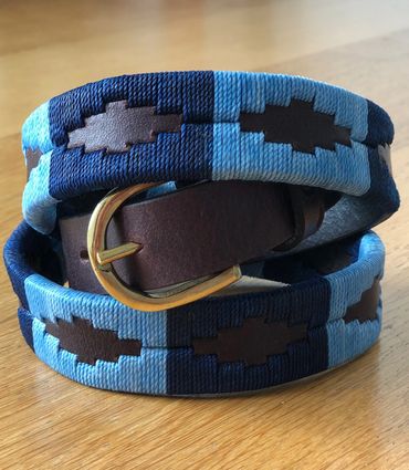bespoke hand made gaucho polo belt