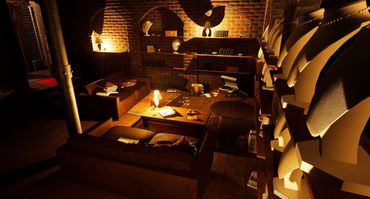 Classic Set Revamp, Adaptation
The Betting Parlour from The Sting (1973) adapted and redesigned into