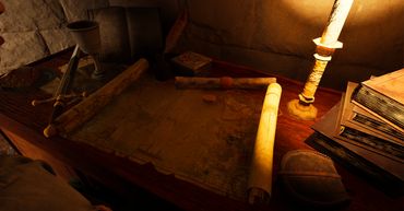 Rapunzel Adaptation
The Prince's Map, Concept Visual