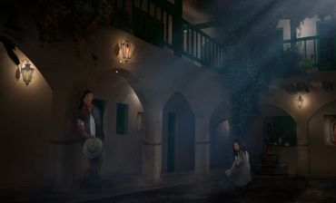 Blood Wedding Adaptation
1950s Colombia Hacienda Home, The Brides Home, Concept Visual