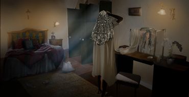 Blood Wedding Adaptation
1950s Colombia, The Brides Bedroom, Concept Visual