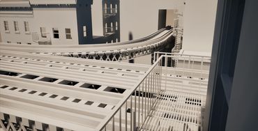 The 39 Steps Adaptation
NYC 1930s Set, 3D model

Made on Vectorworks and rendered on Twinmotion