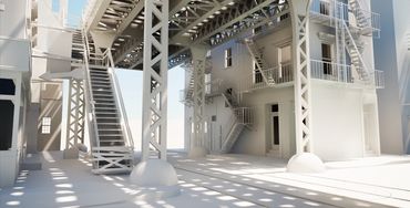 The 39 Steps Adaptation
NYC 1930s Set, 3D model

Made on Vectorworks and rendered on Twinmotion