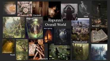 Rapunzel Adaptation
Overall World Mood Board
