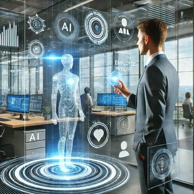 AI enhanced business professional