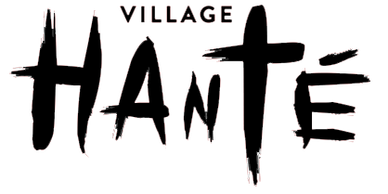 Logo reading 'Village Hante' in bold, artistic text.