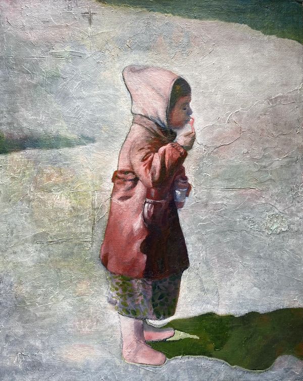 The Early Spring
Oil on canvas with frame
20" x 16"