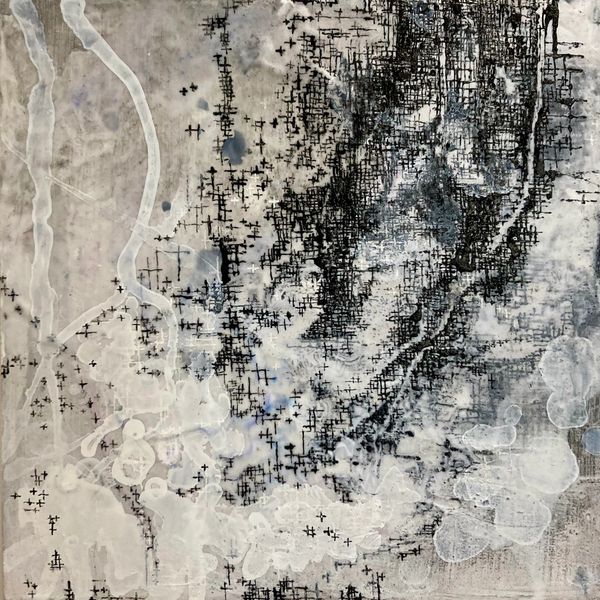 Study II - Jellyfish
Ink on wood panel
2025