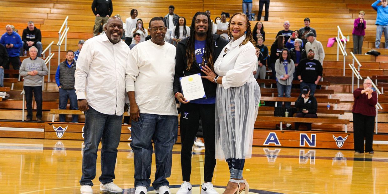 Luther College has awarded the inaugural Joy Tlou Memorial Award to Mychal Shed ’23. 