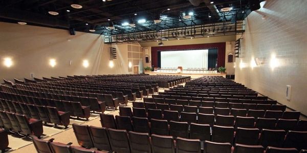 A photo of the Cane Bay High School Auditorium.