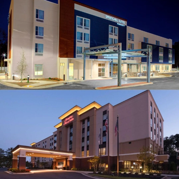 Pictures of the host hotels for Ignite's Augusta, GA regional competition.