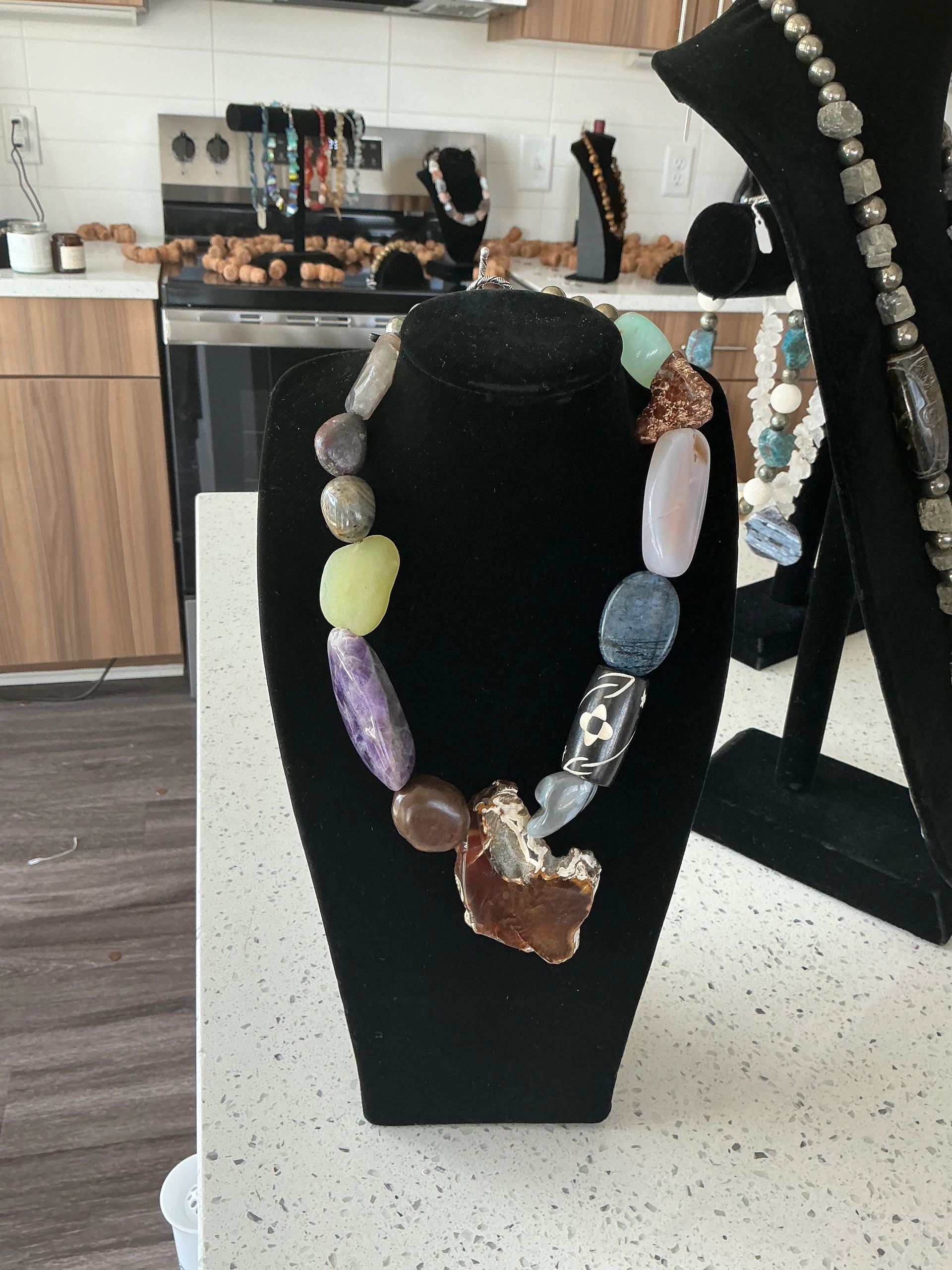 Mixed Gemstone Necklace