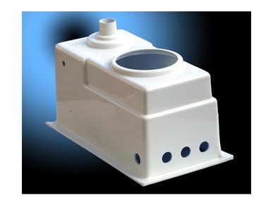Complex thermoformed part