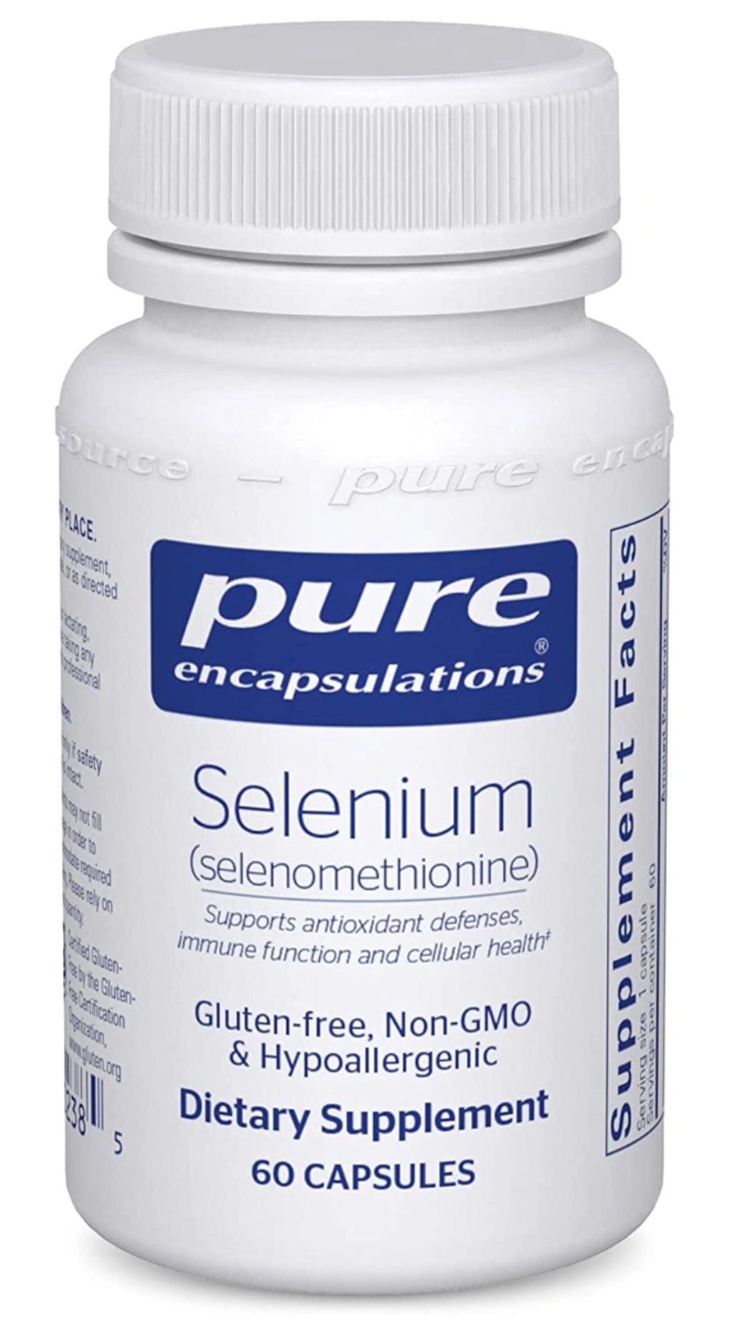 Selenium vitamins help support thyroid function. 