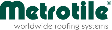 MetroTile worldwide roofing systems logo.