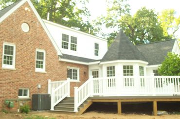 new deck and addition