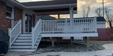 Trex decking deck builder custom deck pavilion