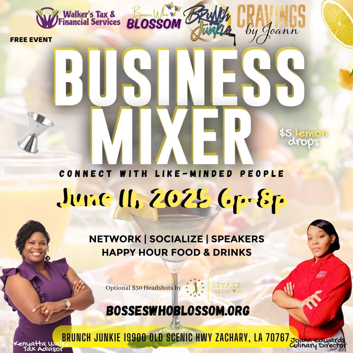 Join us for an exciting evening of networking, collaboration, and community building. Let's connect.