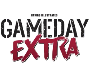 Hawgs Illustrated GameDay Extra logo with bold black and red distressed text