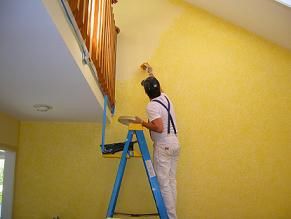 Faux finish painting