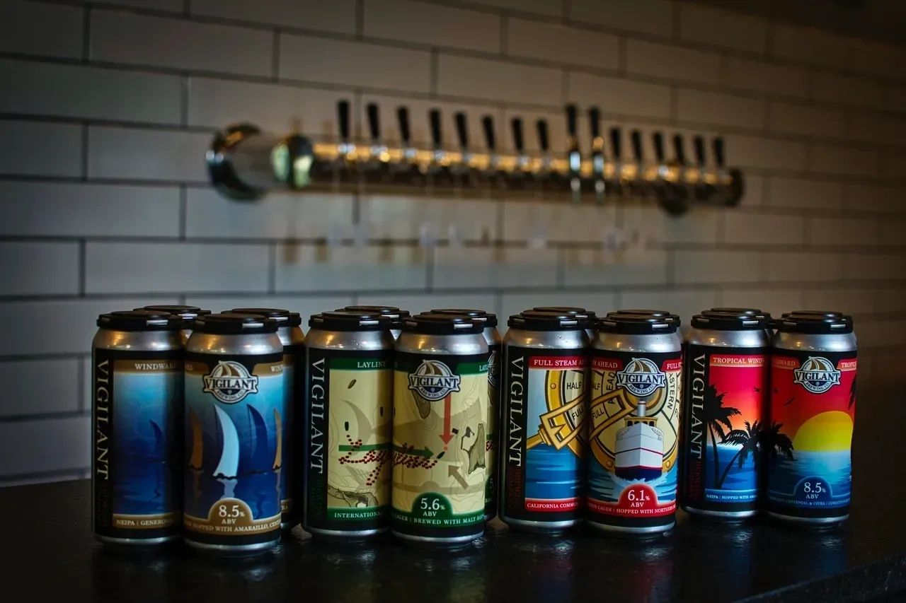 Vigilant Brewing beer lineup 