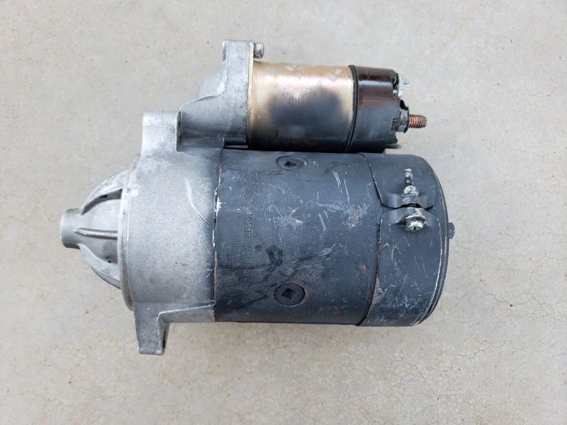 Old starter that was on the car