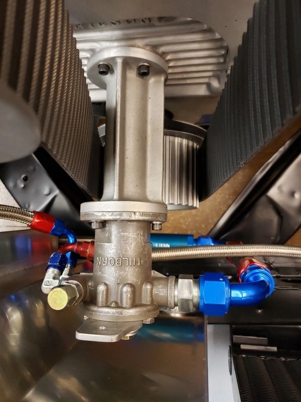 The Hilborn Pump and extension housing